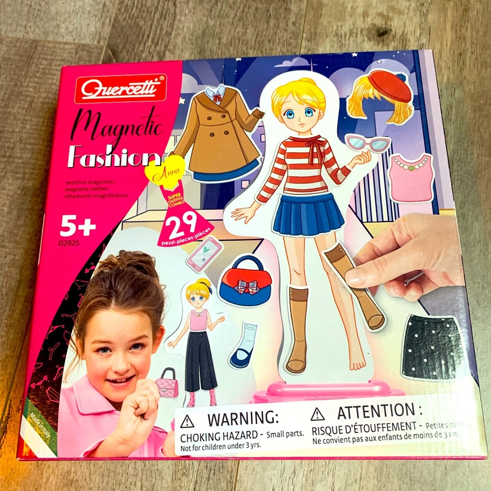 New in box! 👗 Magnetic fashion doll 29 piece set for ages 5 plus 👒